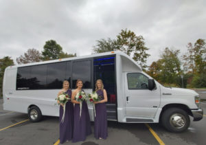 Wedding Limo Bus Bridesmaids